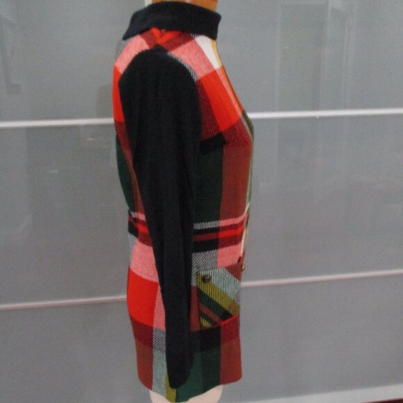 Vintage Vicky Vaughn Mock Neck Long Sleeve Tunic - Picture 4 of 5